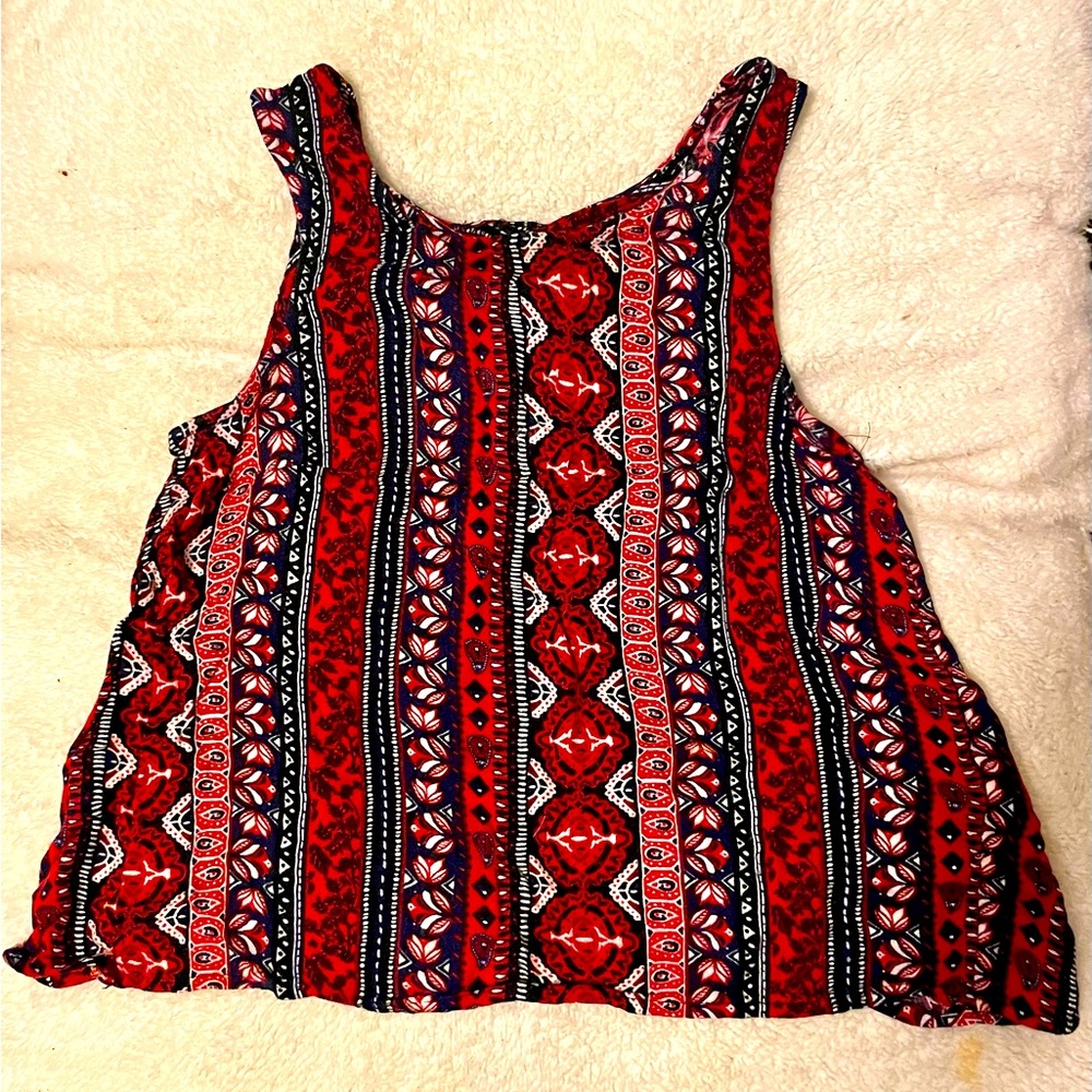 H&M Divided Split Back Top